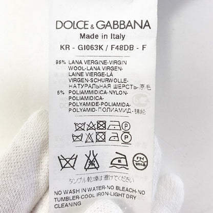 Dolce & Gabbana Long Sleeve Knit Sweater Contrast — view 8