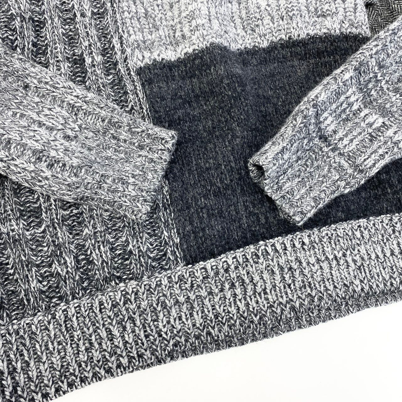 Dolce & Gabbana Long Sleeve Knit Sweater Contrast — view 4