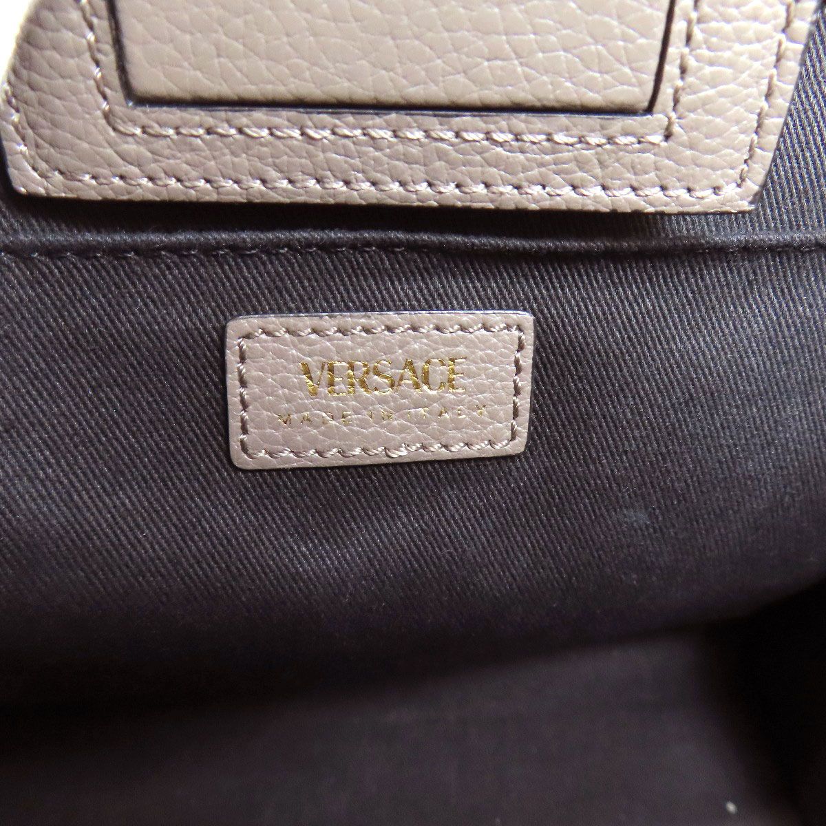 Versace leto 2-Way Handbag Leather — view 6