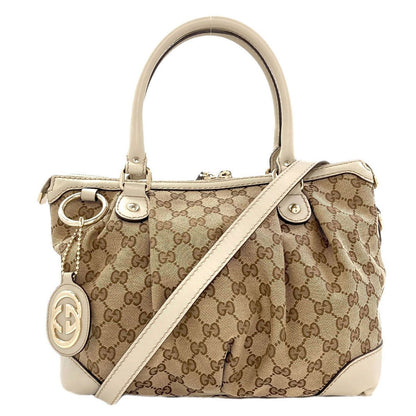 Guccitree GG 2-Way Tote Canvas