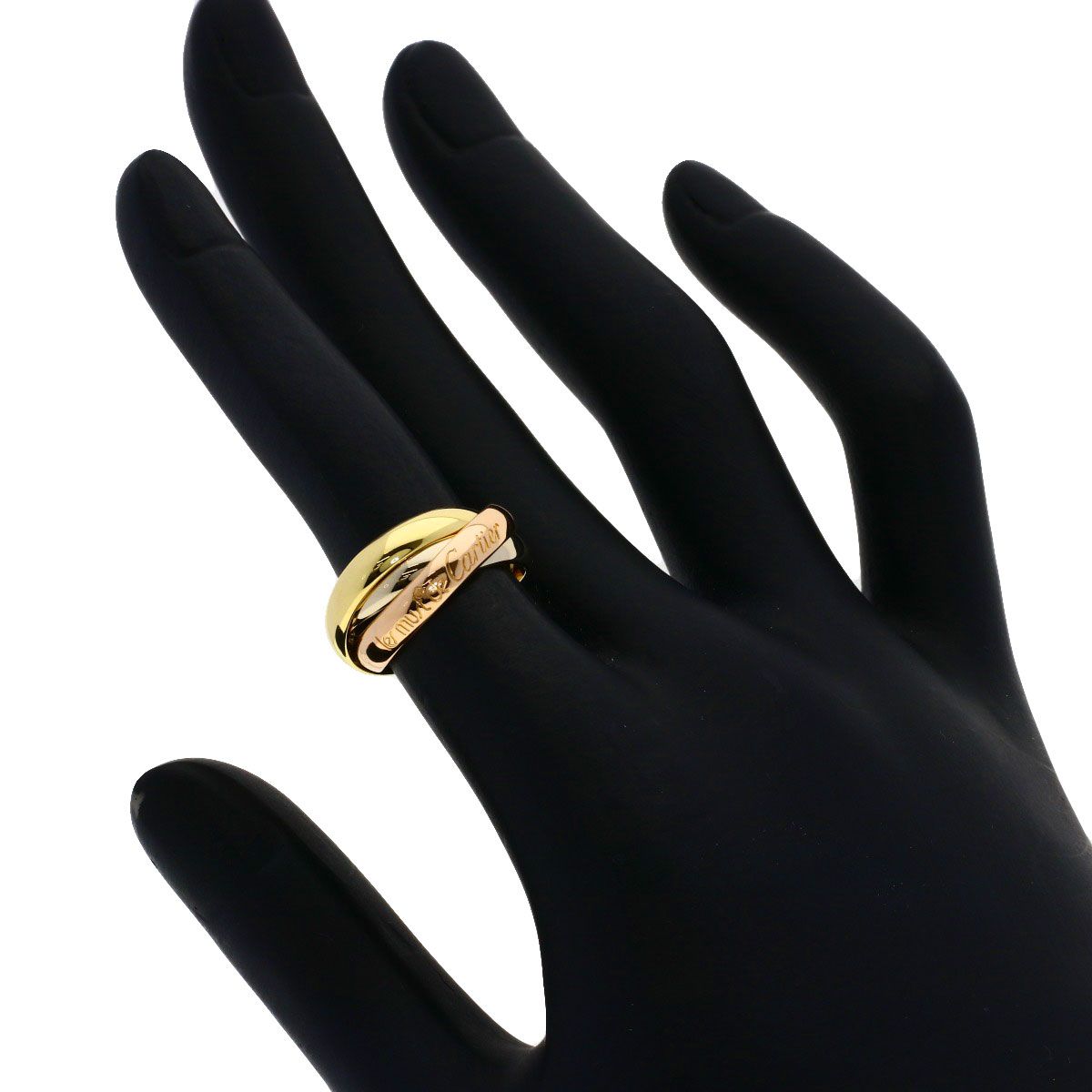 Cartier 47 Ring 18k Yellow Gold 18k Pink 18k White — view 4