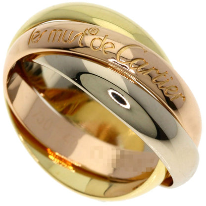 Cartier 47 Ring 18k Yellow Gold 18k Pink 18k White