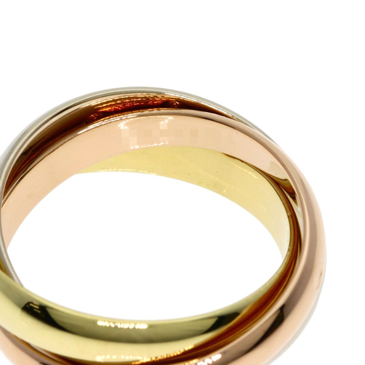 Cartier 52 Ring 18k Yellow Gold 18k Pink 18k White — view 4