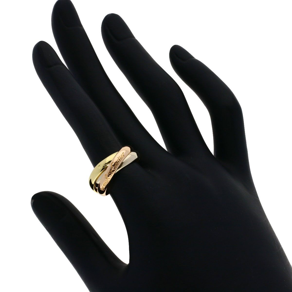 Cartier 52 Ring 18k Yellow Gold 18k Pink 18k White — view 5