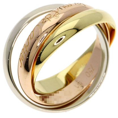 Cartier Trinity 51 Ring 18k Yellow Gold 18k Pink White — view 2