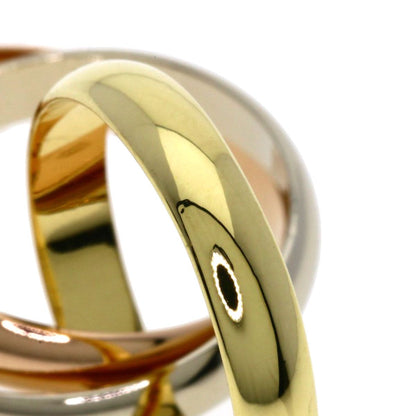 Cartier Trinity 50 Ring 18k Yellow Gold 18k Pink White — view 5