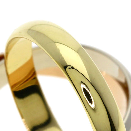 Cartier Trinity 50 Ring 18k Yellow Gold 18k Pink White — view 6