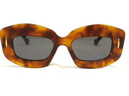 Loewe Screen Sunglasses Brown Tortoiseshell Pattern Eyewear — view 2