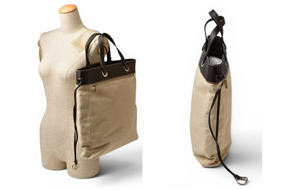Loewe Tote Vintage Beige Brown — view 2