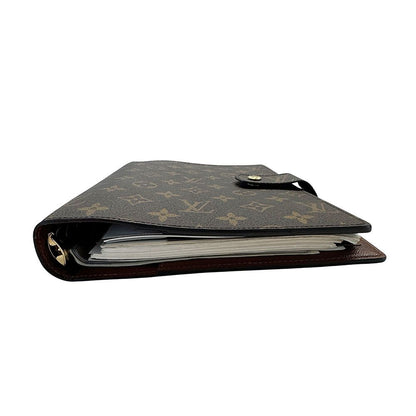 Louis Vuitton Pocket Bookcover Monogram Canvas GM Brown 6 Therefore — view 3