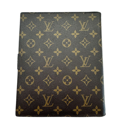 Louis Vuitton Pocket Bookcover Monogram Canvas GM Brown 6 Therefore — view 2