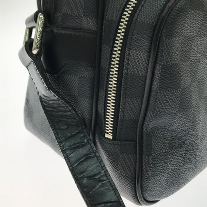 Louis Vuitton Shoulder Bag Damier Graphite Black — view 7