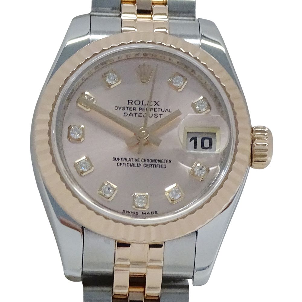 Rolex Bre Number Automatic Winding at SS PG Pink — view 2