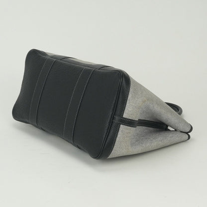 Hermes Garden Party PM 36 Tote Buffalo Noir Black Silver Handbag — view 5