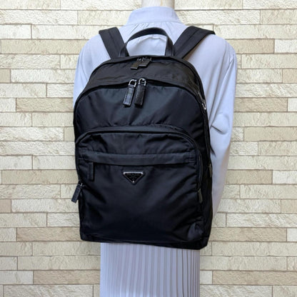 Prada Backpack Re-Nylon Black — view 2