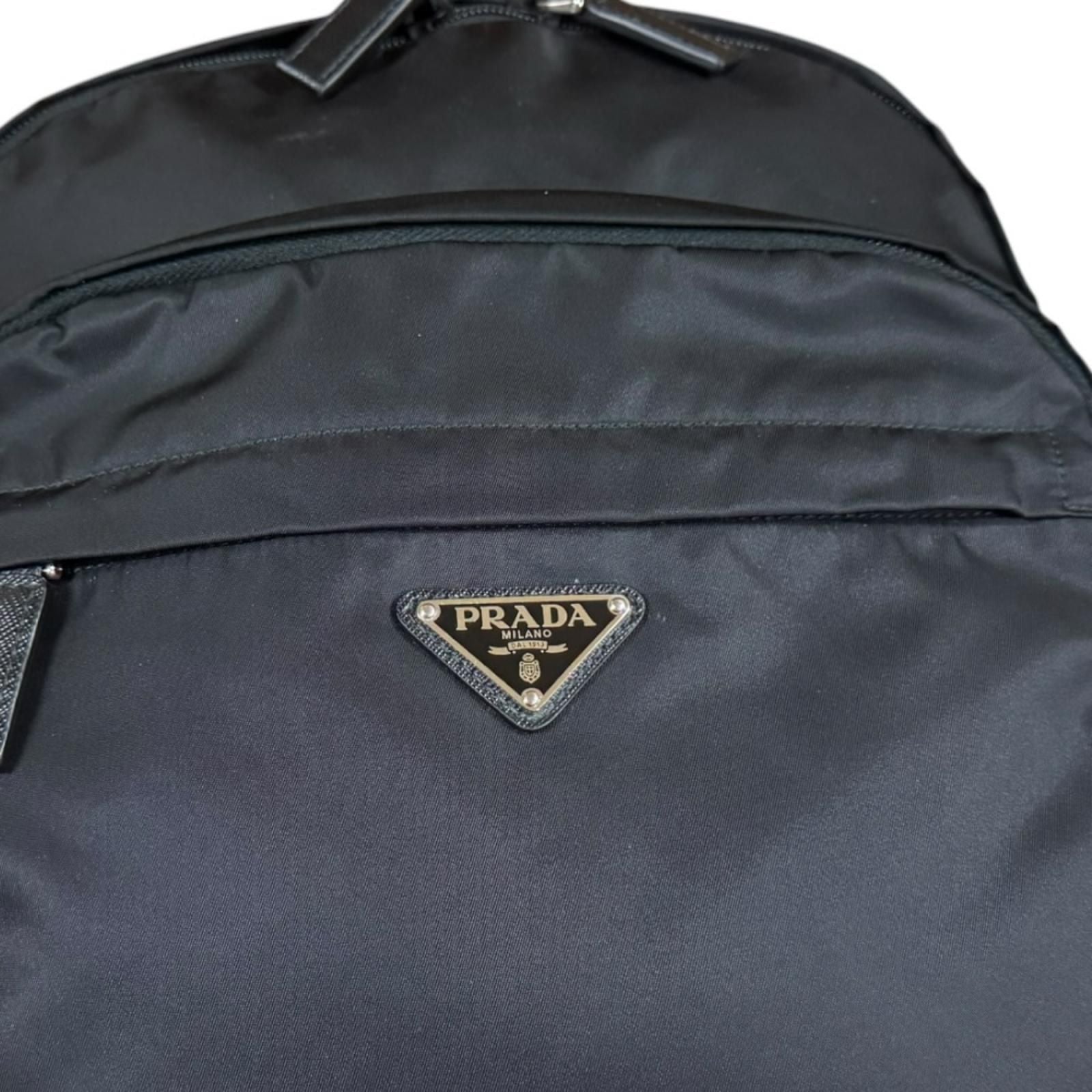 Prada Backpack Re-Nylon Black — view 8