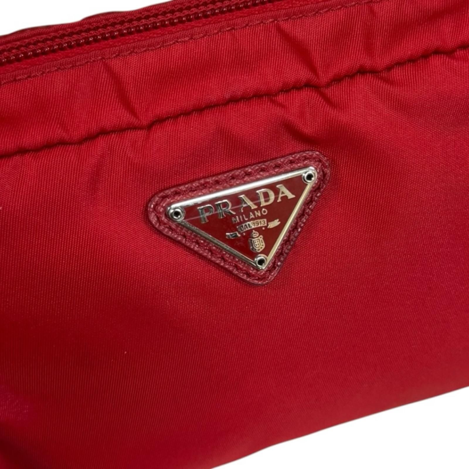 Prada Pouch Nylon Red — view 7