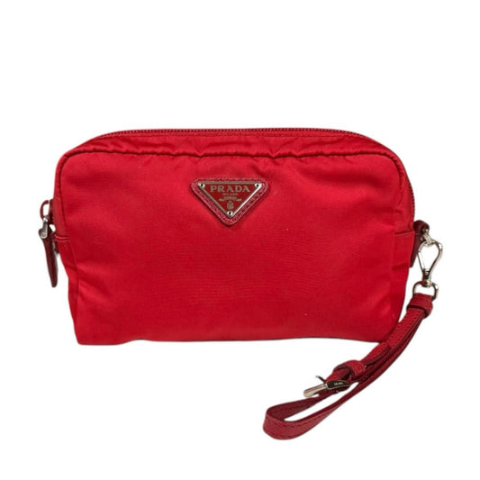 Prada Pouch Nylon Red