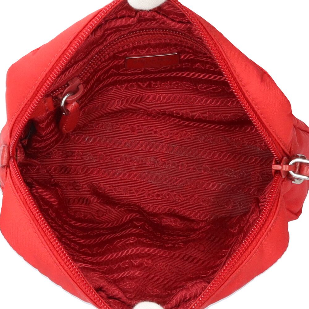 Prada Pouch Nylon Red — view 5
