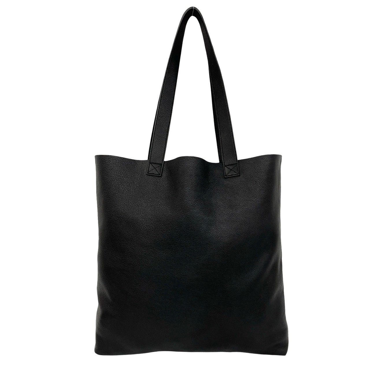 Gucci Sherry Line GG Logo Print Leather Tote Shoulder Bag Black — view 3