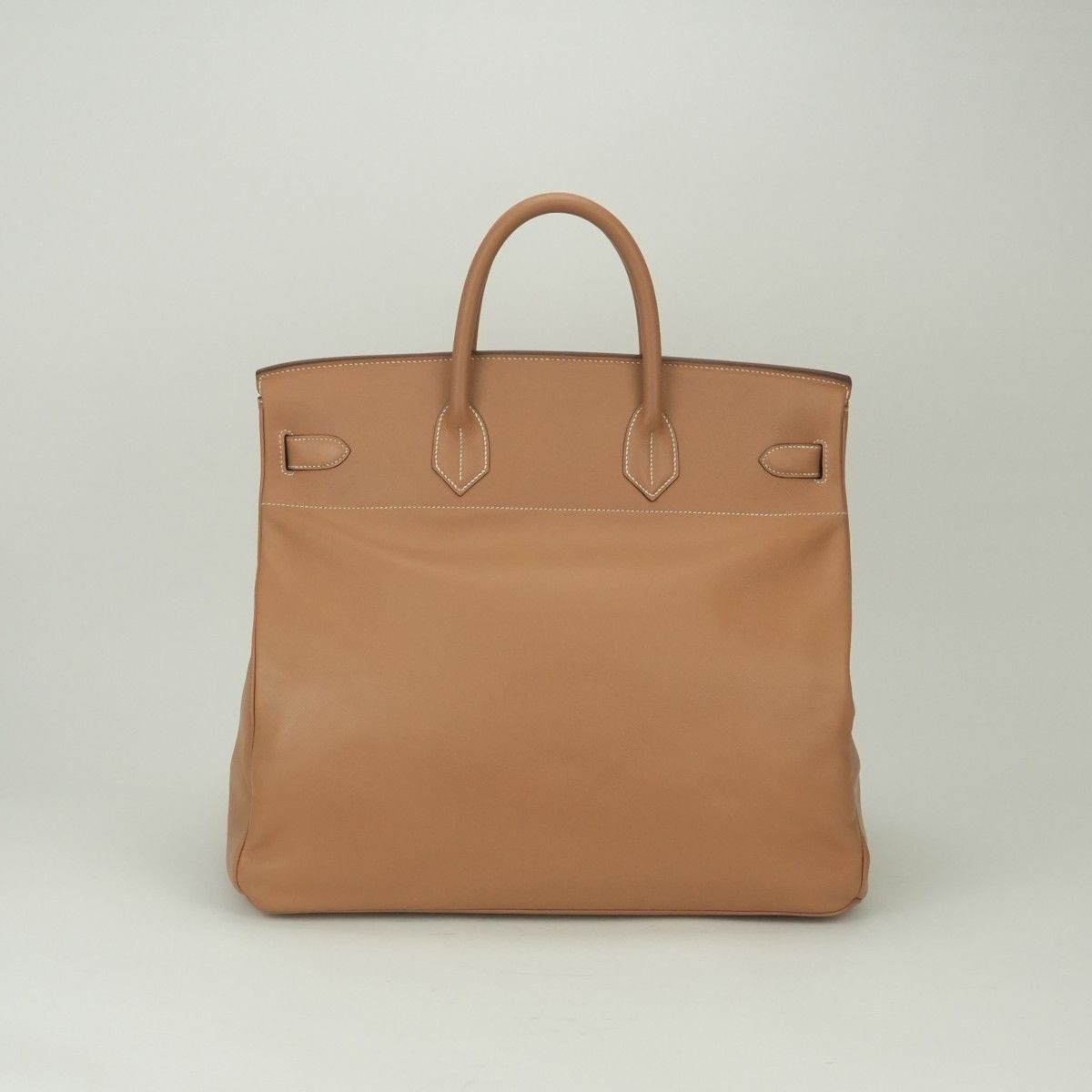 Hermes Haut Courroies Hac 45 Hac 45 Tote Courchevel Gold Brown Handbag — view 3