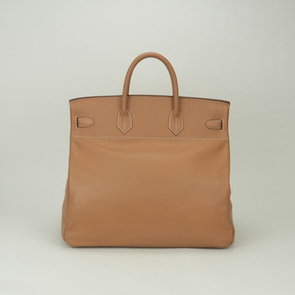 Hermes Haut Courroies Hac 45 Hac 45 Tote Courchevel Gold Brown Handbag — view 3