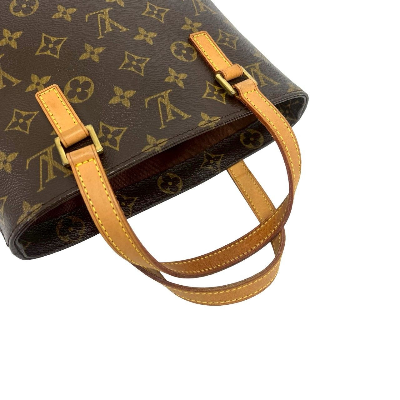 Louis Vuitton Vavin PM Monogram Leather Handbag Mini Tote Brown — view 4