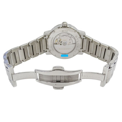 Bvlgari Automatic Winding at SS Silver Black Watch — view 4