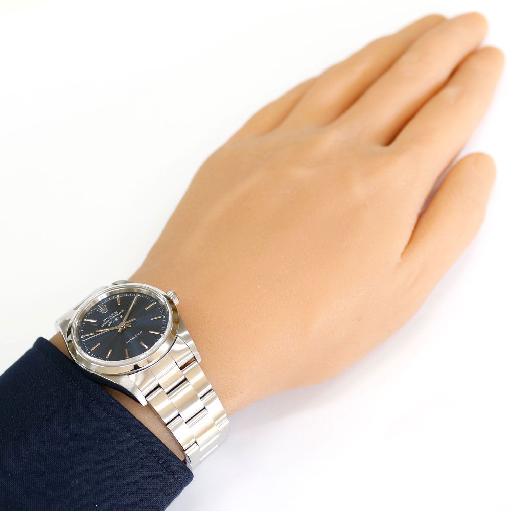 Rolex Air King Oyster Perpetual Watch Stainless Steel Automatic Winding — view 2