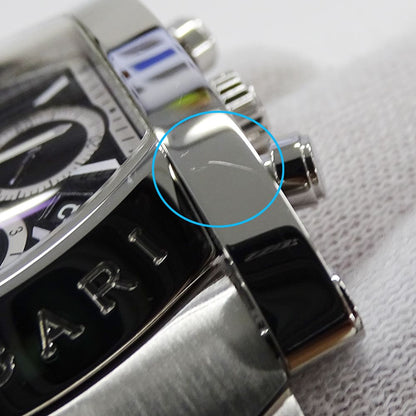 Bvlgari Ma Automatic Winding at SS Silver Black Watch — view 6
