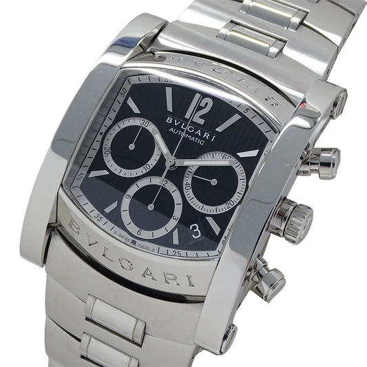 Bvlgari Ma Automatic Winding at SS Silver Black Watch