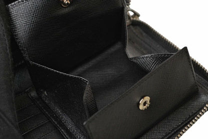Prada Wallet Zip Around Saffiano Black — view 9