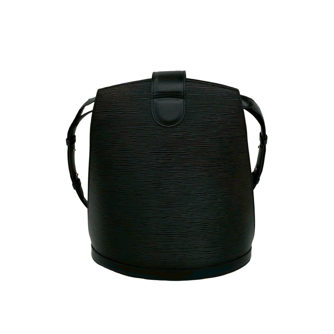 Louis Vuitton Vintage Cluny Epi Leather Shoulder Bag Cross Noir — view 3