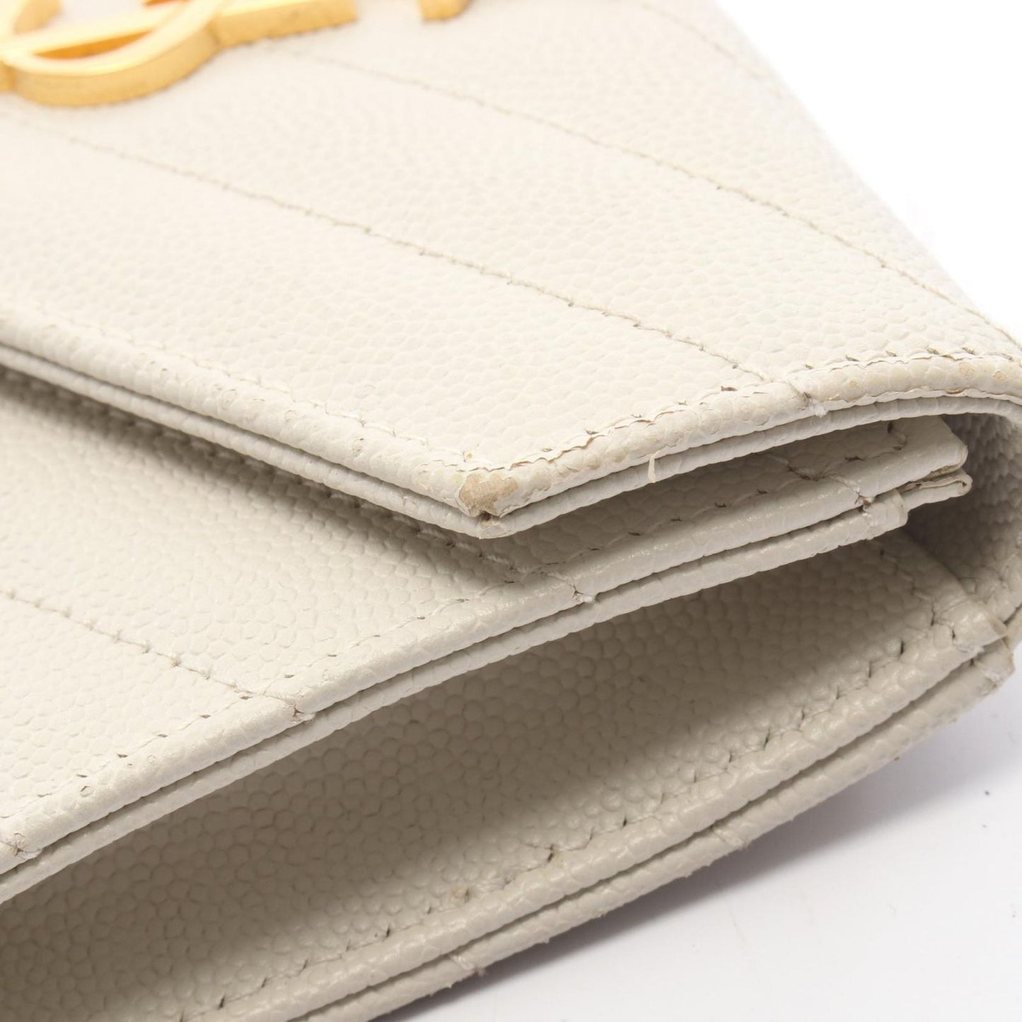 Saint Laurent Paris Wallet Monogram Leather — view 8