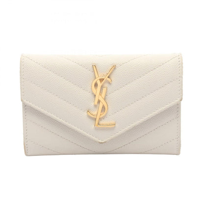 Saint Laurent Paris Wallet Monogram Leather