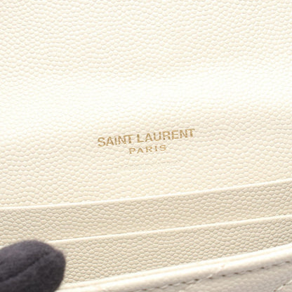 Saint Laurent Paris Wallet Monogram Leather — view 4