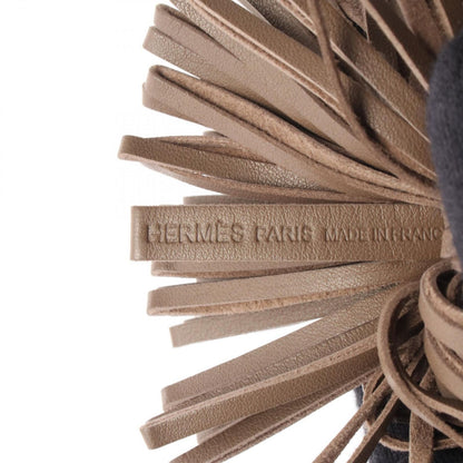 Hermes Charm Etoupe Keychain — view 3
