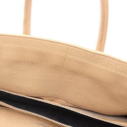 Saint Laurent Paris Tote Sac 2-Way Beige Leather Sac — view 6