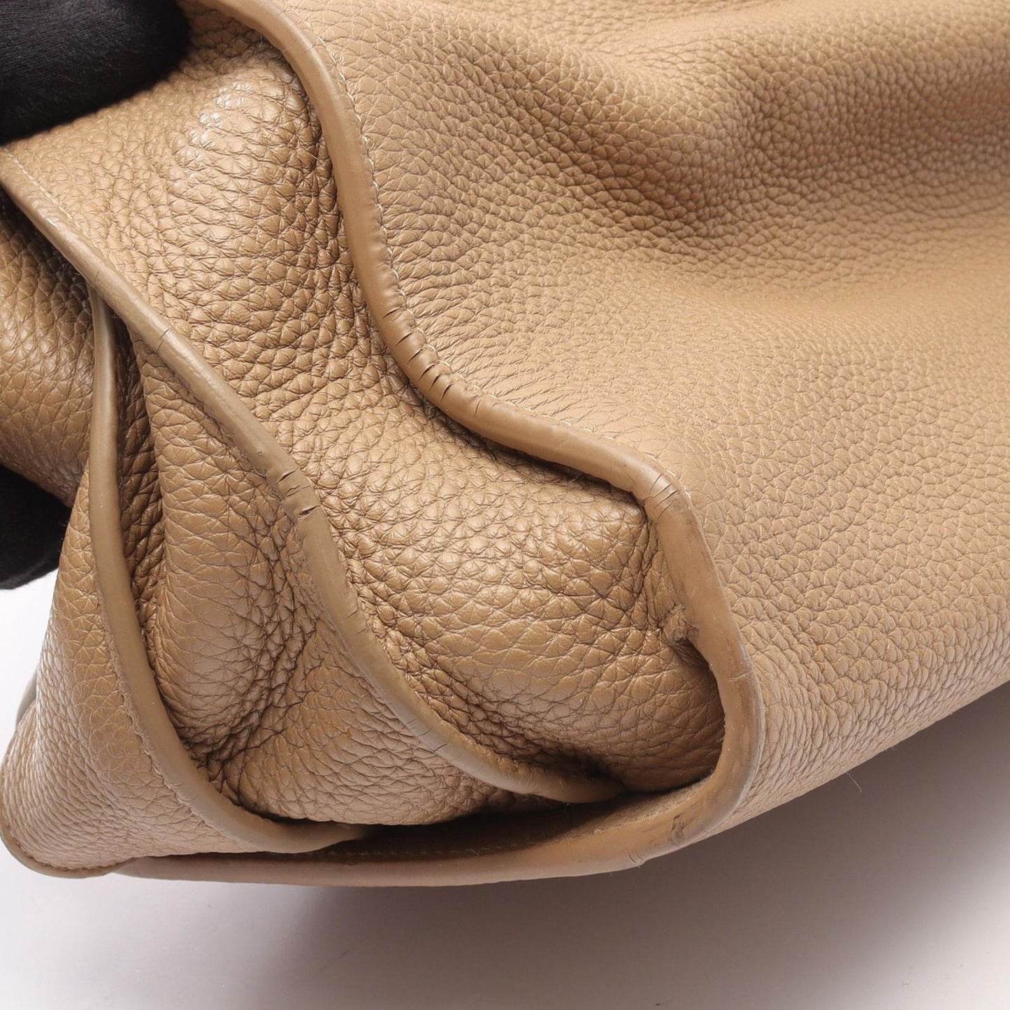 Saint Laurent Paris Tote Sac 2-Way Beige Leather Sac — view 9