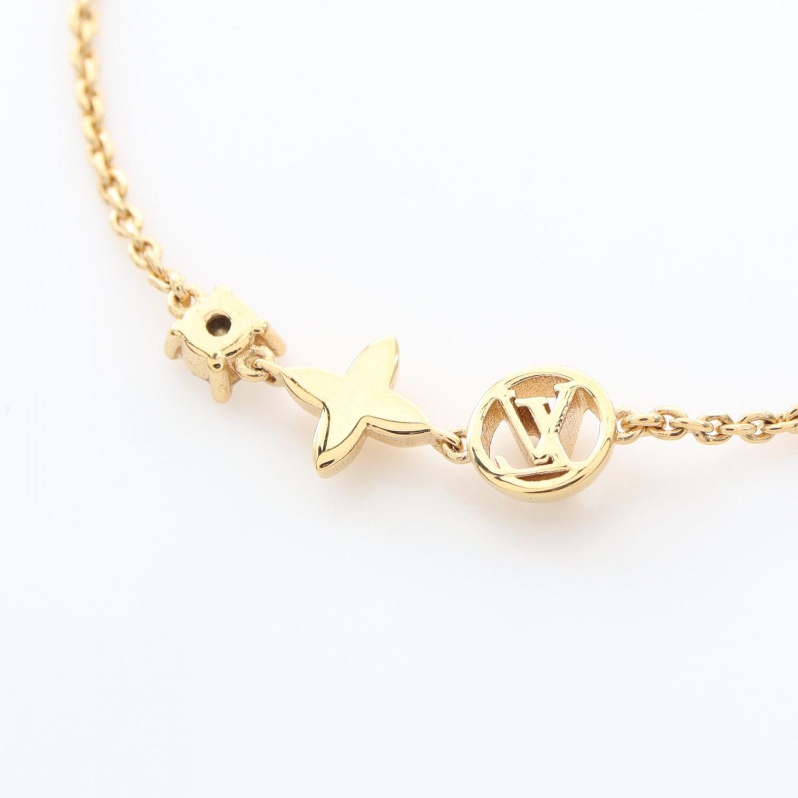 Louis Vuitton Bracelet Tee Gold Teelouis — view 3