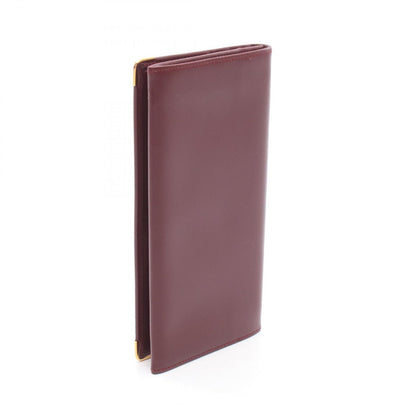 Cartier Wallet Bordeaux Leather — view 2