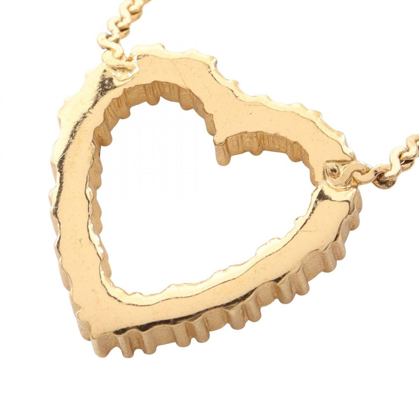 Dior Dio Necklace Open Heart Gold — view 2