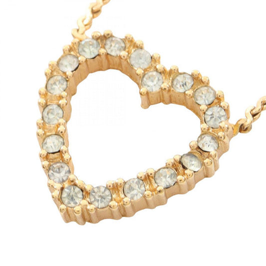 Dior Dio Necklace Open Heart Gold