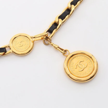 Chanel Leto CC Logo Che Leather Che Belt — view 2