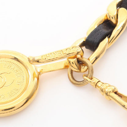 Chanel Leto CC Logo Che Leather Che Belt — view 3