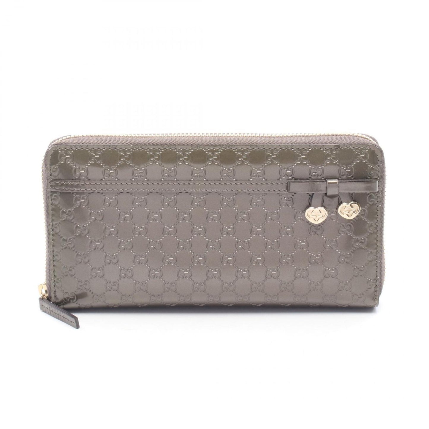 Gucci Wallet Maninebguccissima talekhaki Patent Leather