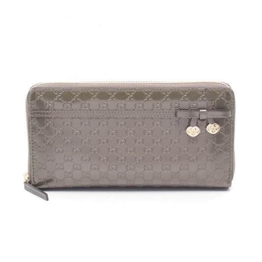 Gucci Wallet Maninebguccissima talekhaki Patent Leather