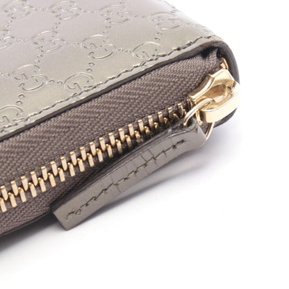 Gucci Wallet Maninebguccissima talekhaki Patent Leather — view 8