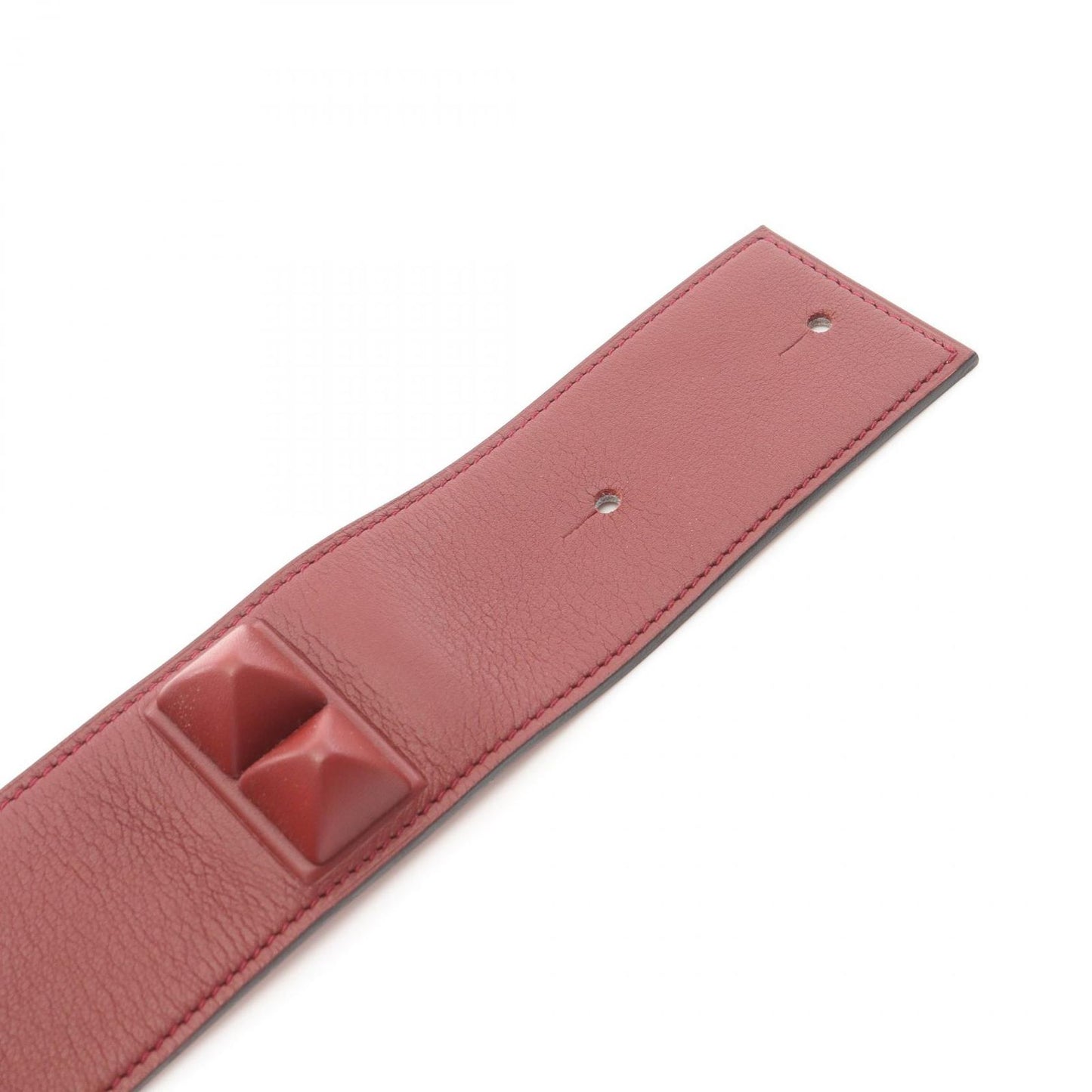 Hermes Leto Collier Chien Leather Belt — view 4