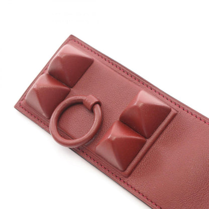 Hermes Leto Collier Chien Leather Belt — view 3